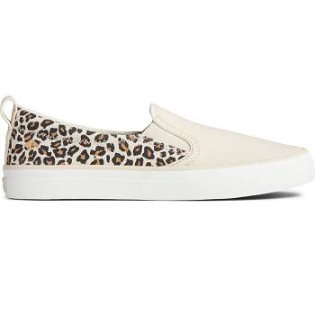 Sperry Crest Twin Gore Animal Print Leopardie - Damske Tenisky